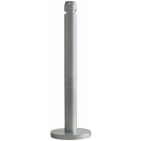 Rubbermaid Commercial Products FGR1SM Getta Spegni Sigarette a Colonna, Grigio