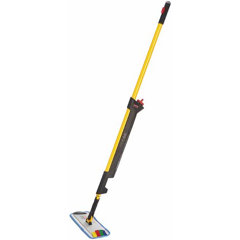 Rubbermaid Commercial Products Kit Mocio a Lato Unico, Modello Pulse, con 2 Moci, Giallo