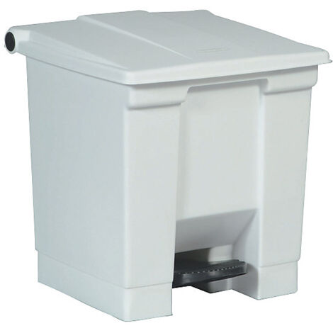 Rubbermaid, Poubelle à pédale, industrielle, en polyéthylène,
