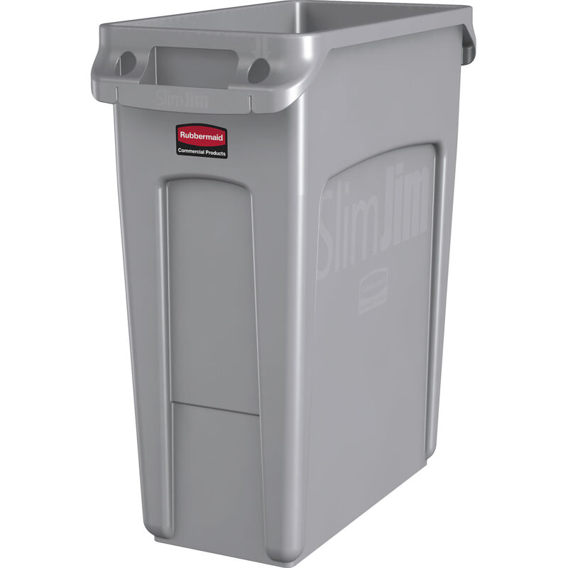 Rubbermaid - Collecteur de tri / poubelle slim jim® capacité 60