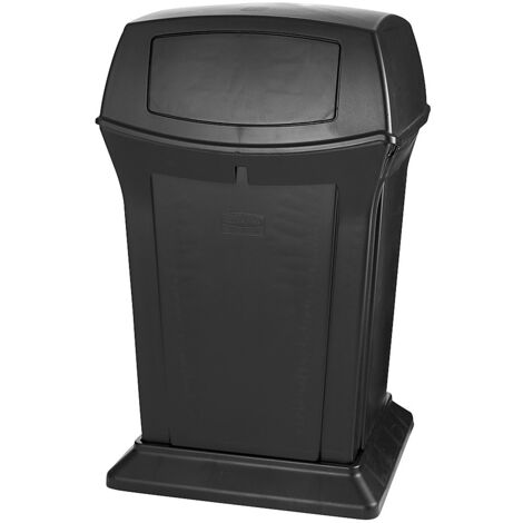 Rubbermaid, Poubelle (en PE) ignifuge, capacité 170 l, l x h x