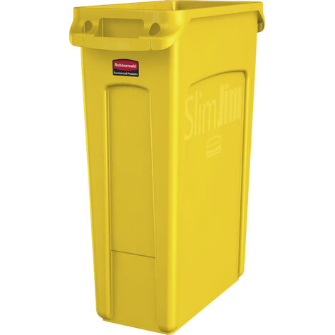 Rubbermaid, Poubelle SLIM JIM®, capacité 87 l, avec canaux