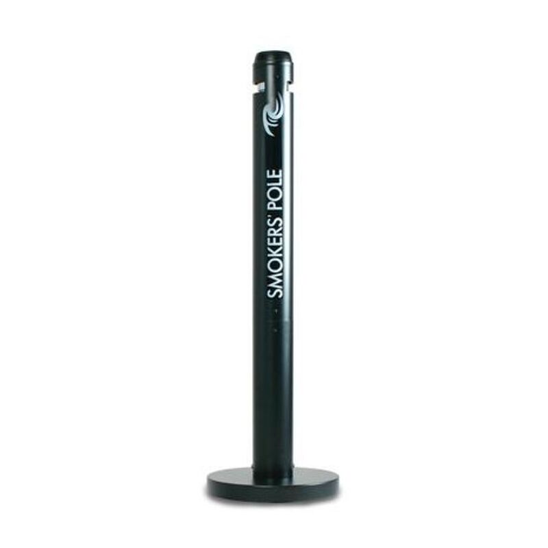 Rubbermaid - Smokers Pole Bin Capacity 1000 Butts Base Diameter of 324mm Height of