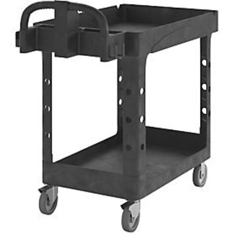 Rubbermaid Tischwagen 2 Ladeflächen L770xB420mm - FG450058BLA