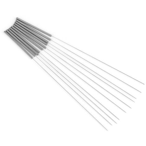 Rubberskin 10 Pcs 0.4mm 3D Accessoire Imprimante Buse Bit Outil de Nettoyage Kit