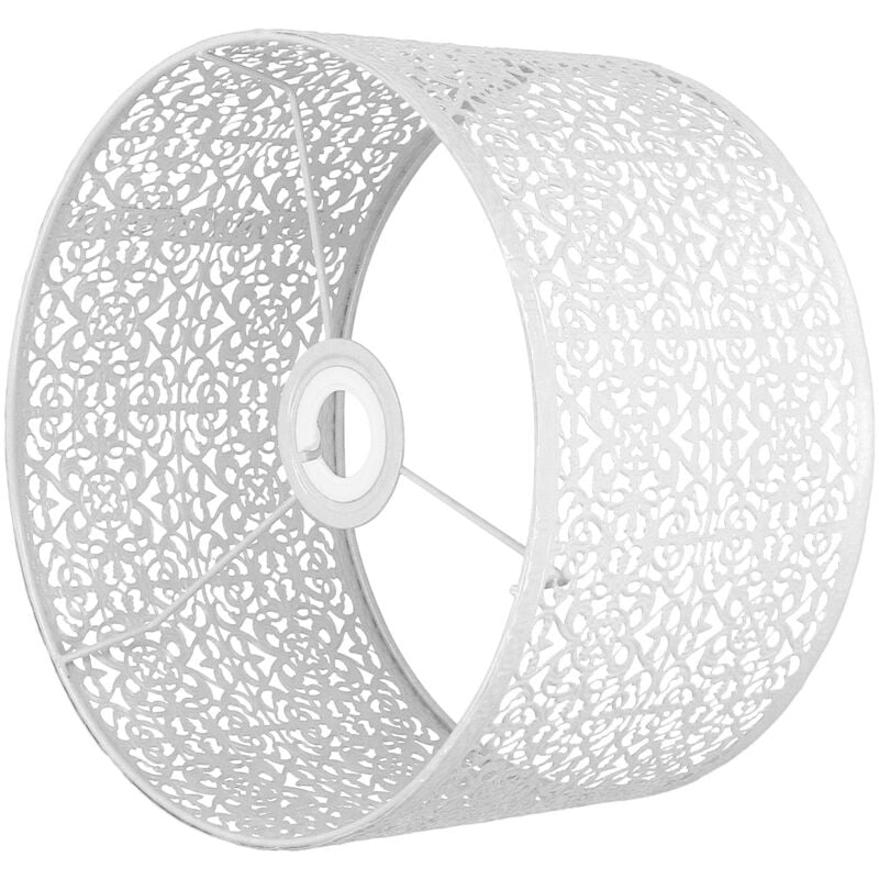 Abat-jour Moderne Style Simple Creusé Conception Lumière Couverture Décoration de La Maison pour E14 E27 Ampoules (blanc) Abat-jour - Sjlerst