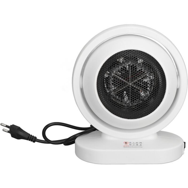 Aérotherme, ptc Radiateur Soufflant Céramique , Protection Contre la Surchauffe et l'inclinaison Silencieux pour Utilisation au Bureau,Salon,Chambre