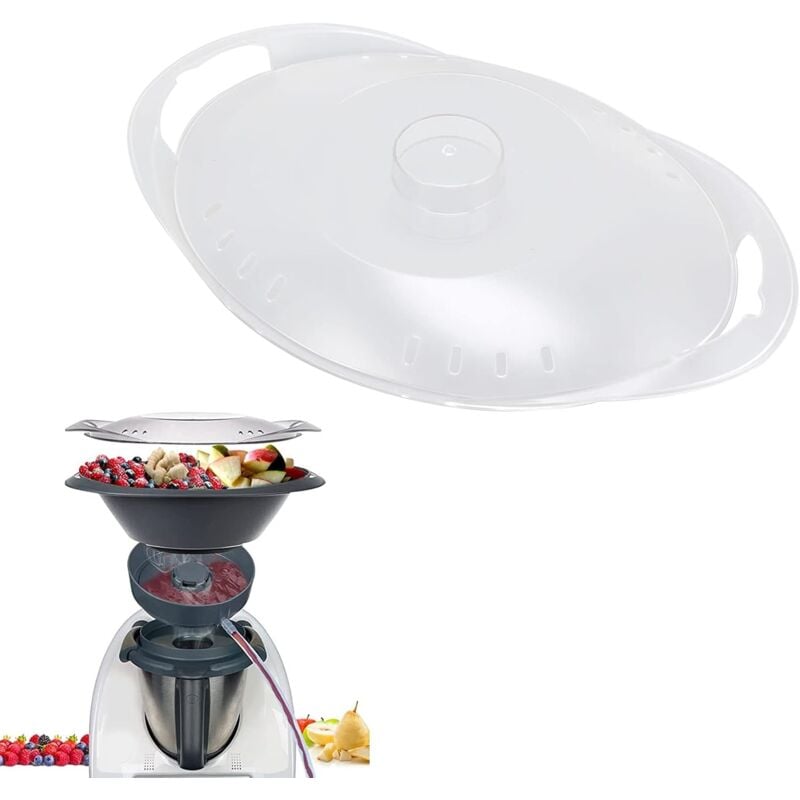 Couvercle Varoma, résistant à la chaleur, résistant à la chaleur, accessoire compatible, garde la chaleur pour Thermomix TM6 TM5 TM31 - Sjlerst
