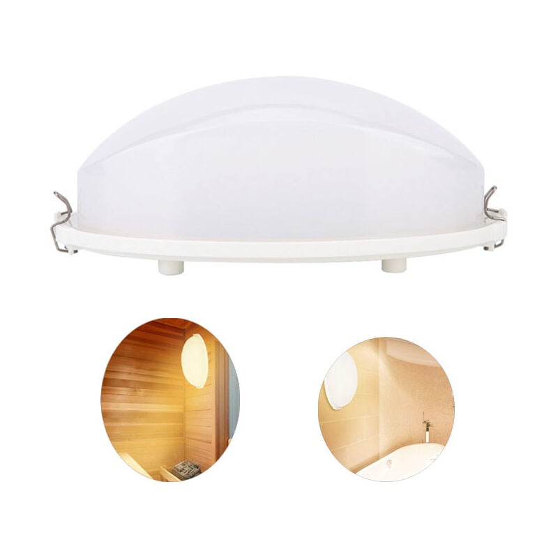 Clairage de Sauna, Lampe antidéflagrante pour Sauna, Lampe antibrouillard pour hammam pour Lampes de Salle de Bain, saunas - Sjlerst