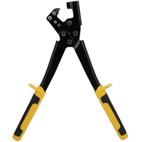 Rubberskin Pinces pour plaques de plâtre, Pinces à sertir pour cloisons sèches, Pinces fixes de quille en acier léger, Outil manuel pour plaques de plâtre