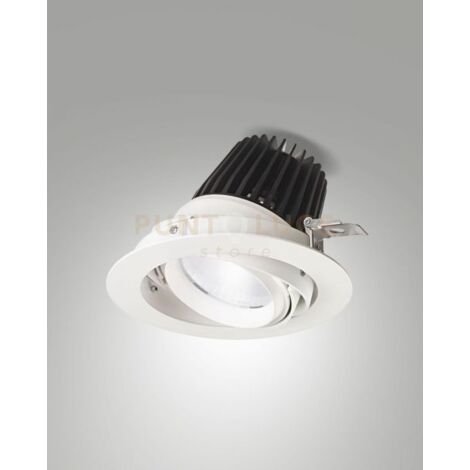 RUBENS FARETTO PER INCASSO 28W 4000K 2720LM  BIANCO WRC 45° ON/OFF
