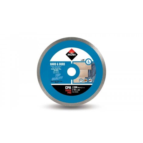 RUBI 30926 CPA-200 SUPERPRO Disco Diamante Material Duro Continuo - ref: 30926