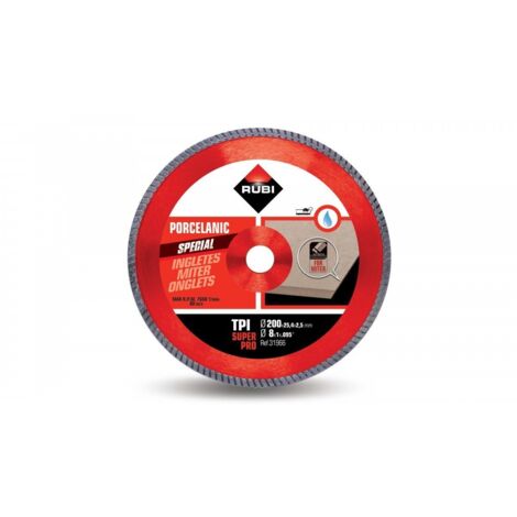 RUBI 31966 TPI 200 SUPERPRO Disco Diamante Corte Inglete - ref: 31966