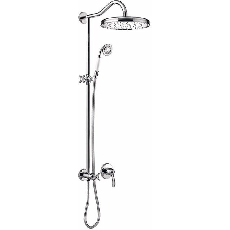

Tres Grifería - TRES-CLASIC 24217703 Grifo Kit Ducha Empotrado Cromo