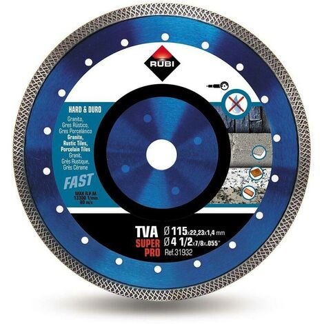 RUBI DISCO DIAMANTATO TVA 115 SUPERPRO