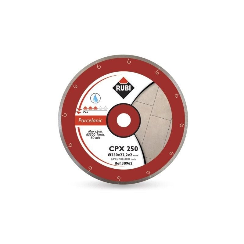 Disque de diamant pour grès porcelánico, 30962 - Rubi