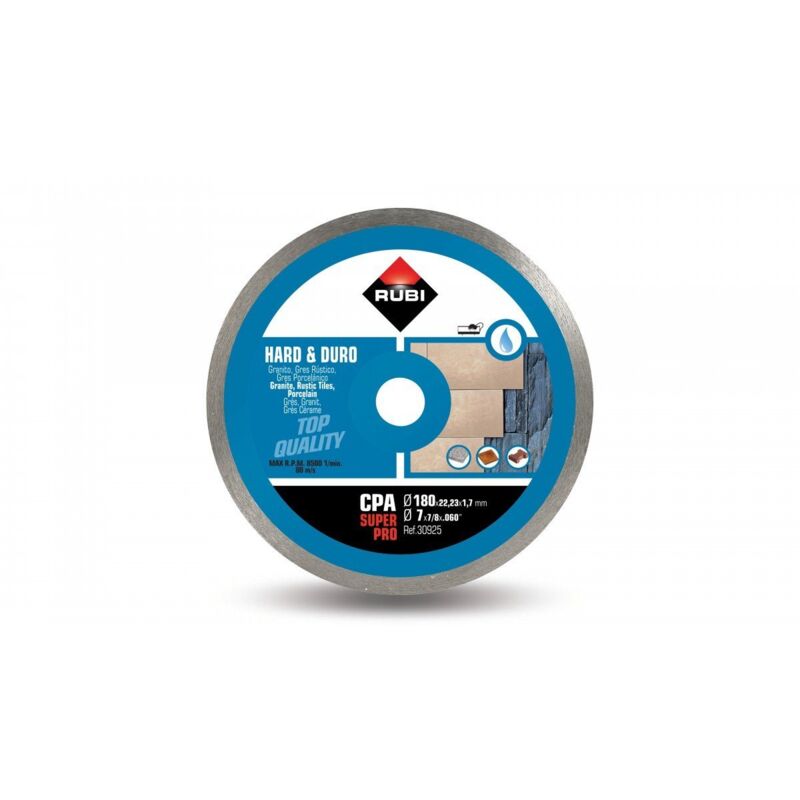 30925 CPA-180 superpro Disco Diamante Material Duro Continuo - ref: 30925 - Rubi