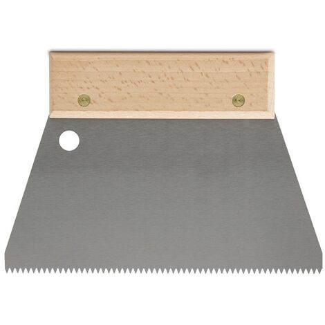RUBI DREIECKIGER KAMMSPACHTEL 18 CM 3 X 3MM 71927