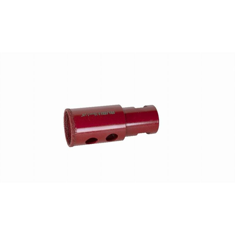 Image of Bohrkrone Drygres Premium 28 mm M14 RUBI Lg. Dauer auf Schleifmaschine - 6972