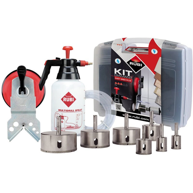 Rubi 50937 Easy Gres PLUS Drill Bit Kit