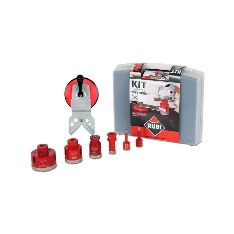 Rubi - Kit 6 trépans dygres