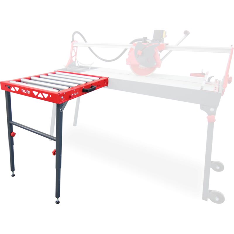 Rubi - Supplément Table à rouleaux 67,5 x 57,5 cm dv/dc/ds/dx