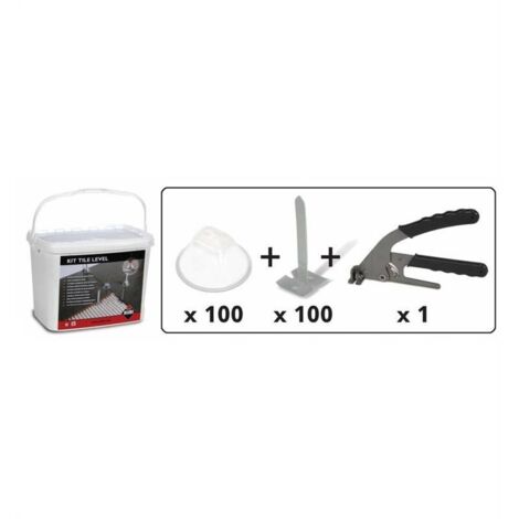 Rubi – Système de nivellement rapide pour carrelage – Croisillon de carreleur – Conception ergonomique pour pose précise – Réduction du risque de lippage