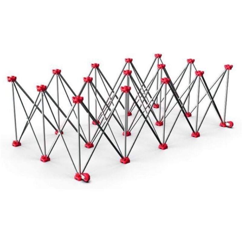 Table de travail rétractable 120x120 cm Rubi 28918