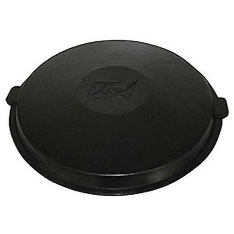 RUBI tapa para cubo basura 10-100/120l , Tapa Comunales Nº 10 88830. - Color: Negro. - Asas de gran grosor. - Mayor resistencia. - Asas de geometría redondeada. - Mayor comodidad.