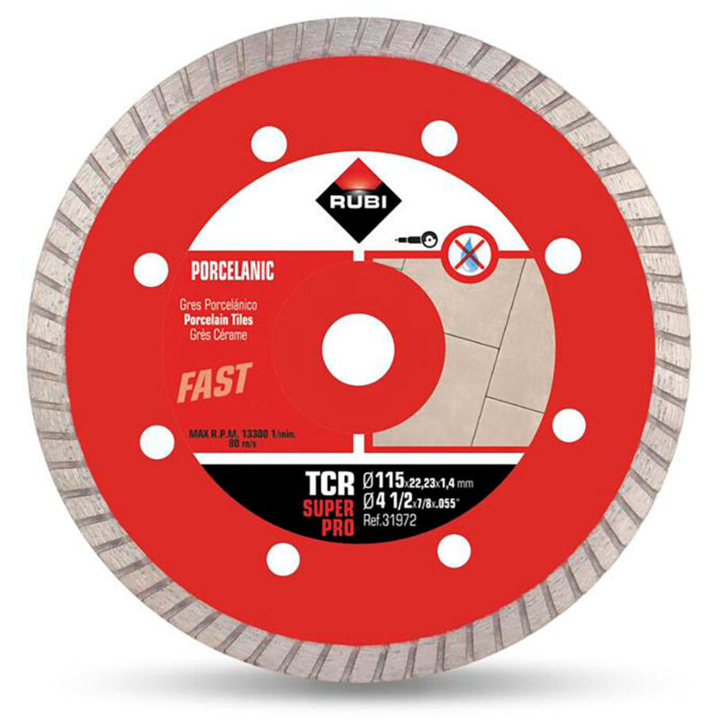 Rubi - Diamantscheibe Tcr 115 Superpro 31972