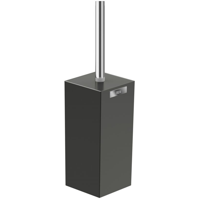Rubik Roca brosse de toilette sur pied Couleur : Noir