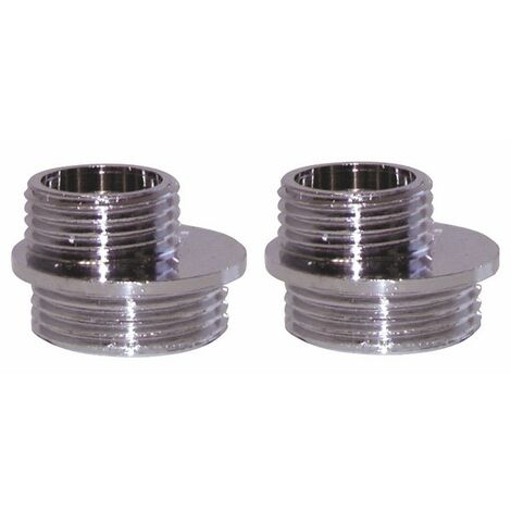 Rubinetteria cantiere - Raccordo scentrato M1/2 x m3/4  (X 2) - DIFF : 99024