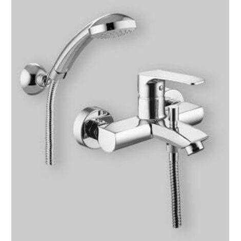RUBINETTERIA PAFFONI LIME miscelatore vasca esterno cromato duplex fisso codice prod: LM026CR