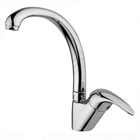 RUBINETTERIA PAFFONI Nettuno Due rubinetto cucina tradizionale a bocca alta e girevole codice prod: ND181CR