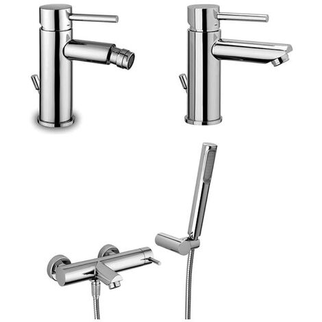 RUBINETTERIA PAFFONI Stick set rubinetto lavabo, bidet e vasca codice prod: SK075HCR SK135HCR SK023CR