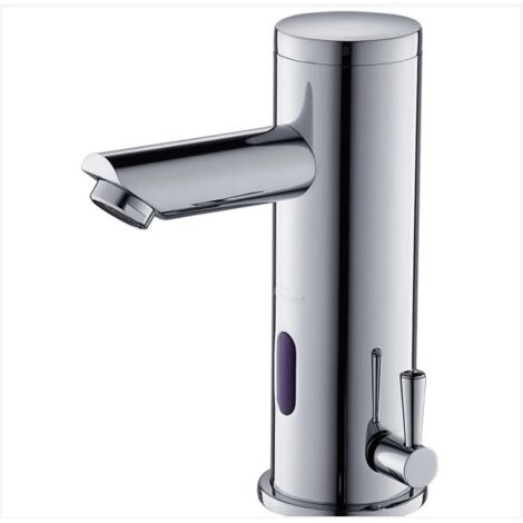 Rubinetti a infrarossi, rubinetto da bagno con elettronica a infrarossi, senza contatto, miscelatore automatico per lavabo, rubinetto da bagno, rubinetto per lavabo, miscelatore monocomando