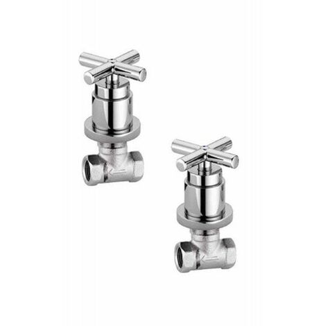 Rubinetti da incasso per doccia attacco 1/2G Paffoni Quattro QTV010CR  Cromo - 1 uscita