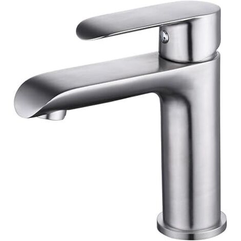 Rubinetti di ingresso per lavelli a compressione calda e fredda in acciaio inossidabile G1/2"