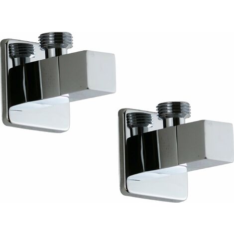 Rubinetti filtro sotto lavabo modello quadro in colore cromo Sphera  Cromo
