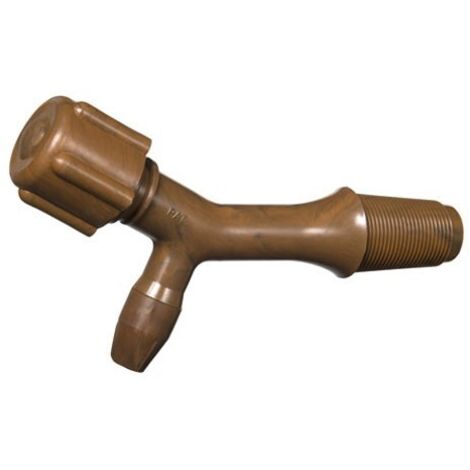 Rubinetto a botte in plastica numero 0 per 50 litri