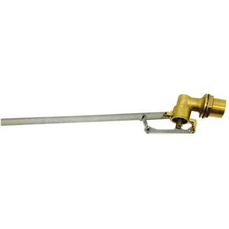 Rubinetto a galleggiante 3/4' con asta piatta per sfere con scorrevole - Specifiche: 1"