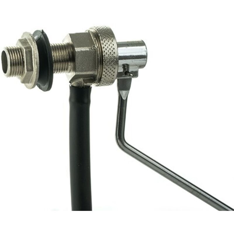 Rubinetto A Galleggiante Nichelato Silenzioso Tipo Catis 3 8 200 Mm