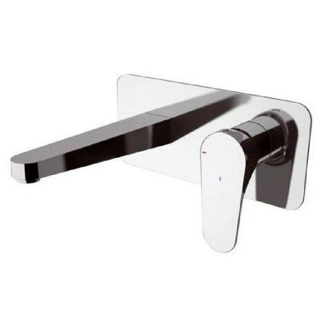 Rubinetto a incasso per lavabo con piastra rettangolare class line eco