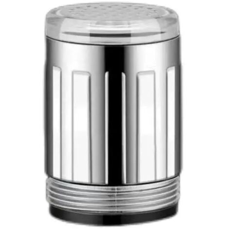 Rubinetto a LED con cambio colore, soffione doccia con sensore di temperatura e cambio colore, filtro per l'acqua del rubinetto con filettatura interna, adatto per cucina e bagno