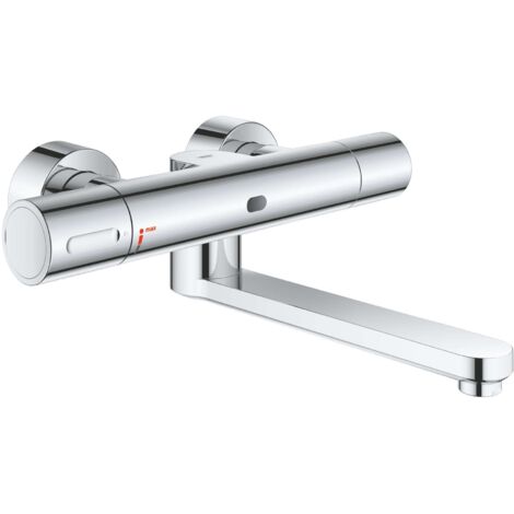 Rubinetto a parete Eurosmart CE IR-WT 6 V cromo L-Size THM / GROHE mix