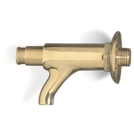 Rubinetto a pulsante in ottone nudo attacco 1/2" per fontane 656700OL1/2