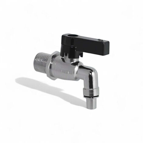 Rubinetto a sfera 1/2" in ottone per fusti e contenitori
