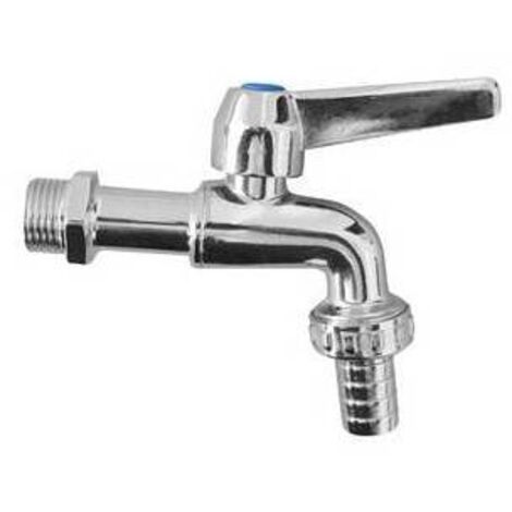 RUBINETTO A SFERA CON PORTAGOMMA CROMATO LUCIDO TIPO EKO-LUX 1/2 ENOLGAS