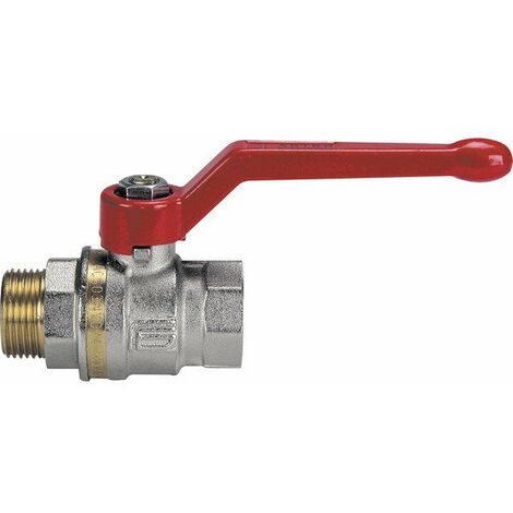 Rubinetto a sfera ottone ghiera MF 33x42 PN40