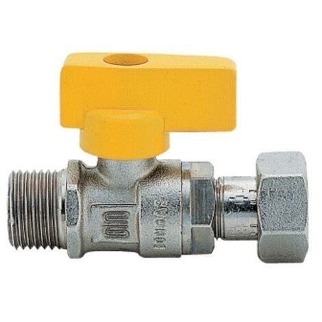 RUBINETTO A SFERA PER GAS DIRITTO MASCHIO- 1/2 x 1/2 DN 15- ENOLG- pezzi 1